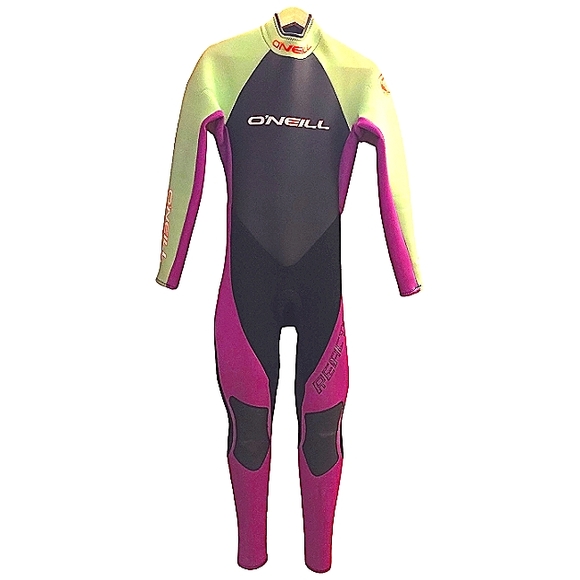 O'Neill Other - Wetsuit O'Neill Women's Reactor 3/2 Full  graphite/iris/lime Size Large Surf Ski
